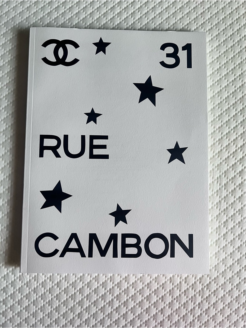 Chanel Rue Cambon Black and White Catelog